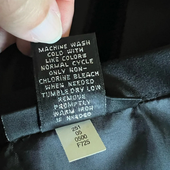 Behnaz Sarafpour for Target Black Satin Velvet Circle Skirt Size Medium - Picture 8 of 8